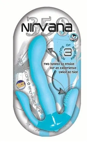 Golden Triangle Vibrators Nirvana 350 Teal