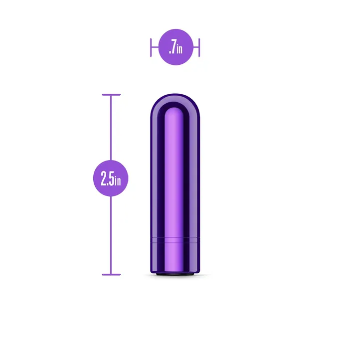 Kool Vibes Rechargeable Mini Bullet Grape Blush Female Sex Toys