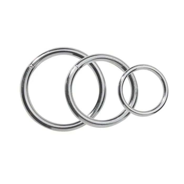 Male Sex Toys Spartacus Spartacus Metal Ring Set Pack of 3
