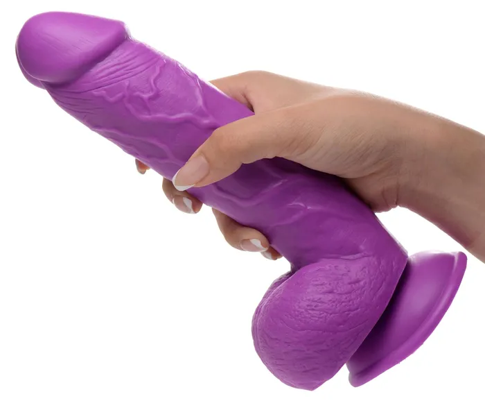 Pop Pecker 825 Inch Dildo With Balls Purple XR Brands Pop Peckers Dildos Pop Pecker 825 Inch Dildo With Balls Purple XR Brands Pop Peckers Dildos