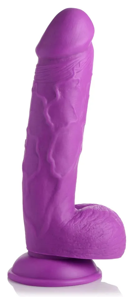 Pop Pecker 825 Inch Dildo With Balls Purple XR Brands Pop Peckers Dildos Pop Pecker 825 Inch Dildo With Balls Purple XR Brands Pop Peckers Dildos