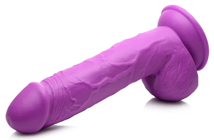 Pop Pecker 825 Inch Dildo With Balls Purple XR Brands Pop Peckers Dildos Pop Pecker 825 Inch Dildo With Balls Purple XR Brands Pop Peckers Dildos