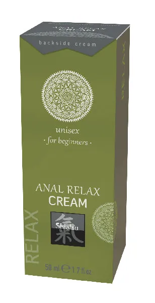 Anal Hot Shiatsu Anal Relax Cream Beginners 50ml