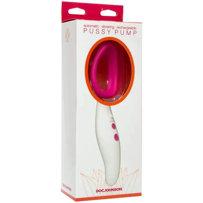Female Sex Toys Doc Johnson Automatic Vibrating Rechargeable Pussy Pump