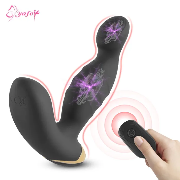 Javaughn69ways Male Sex Toys Double Motors Anal Plug Prostate Massager
