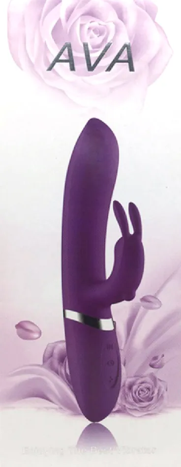 LaViva Vibrators Ava Rechargeable Rabbit Vibrator Purple Sex Toy Adult Pleasure LaViva Vibrators Ava Rechargeable Rabbit Vibrator Purple Sex Toy Adult Pleasure