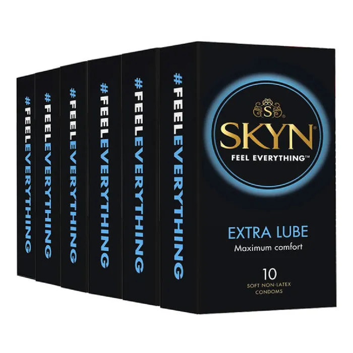 Lifestyles Male Sex Toys Extra Lubricated 6 X 10s Tray