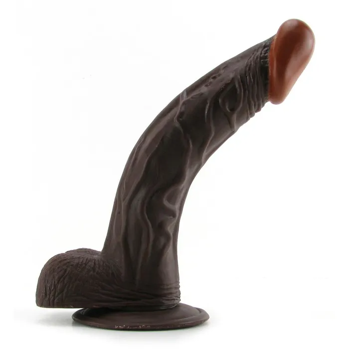 Real Skin Whoppers 8 inch Dildo in Brown Pink Cherry Wholesale Dildos