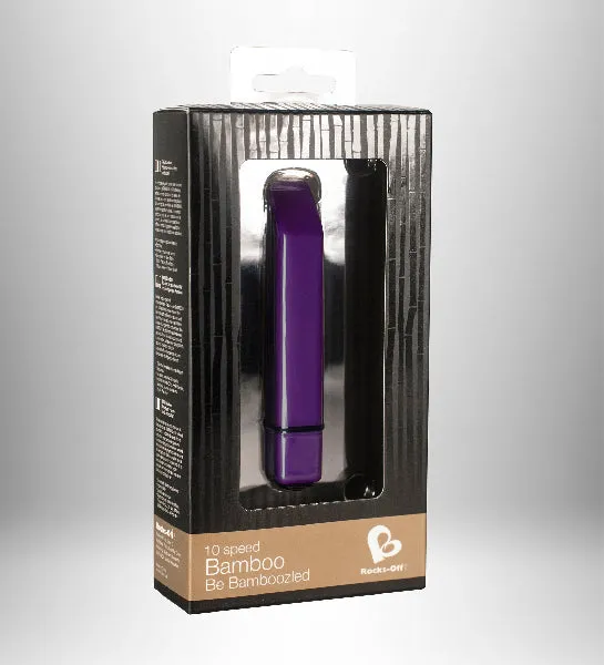 Rocks Off Vibrators Bamboo Bullet Purple