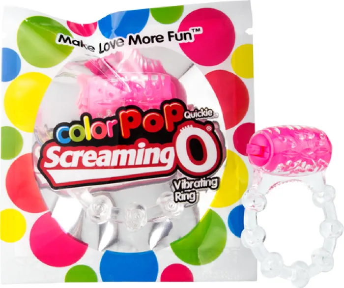 Screaming O ColorPoP Quickie Screaming O Pink Sex Toy Adult Pleasure Vibrators Screaming O ColorPoP Quickie Screaming O Pink Sex Toy Adult Pleasure Vibrators