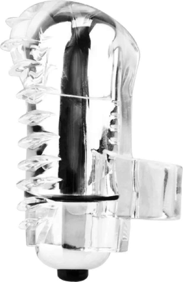 Screaming O Couples Fing O Wavy Clear Sex Toy Adult Pleasure