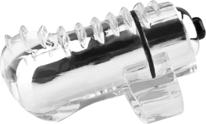 Screaming O Couples Fing O Wavy Clear Sex Toy Adult Pleasure