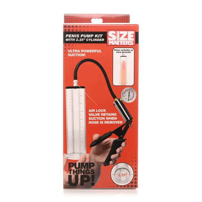 Size Matters Male Sex Toys Penis Pump Kit with 225 Cylinder