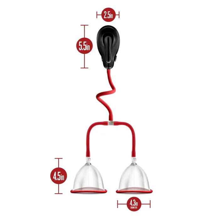 Temptasia Breast Pump System Black Temptasia Anal