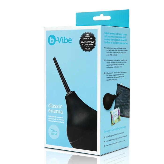 Vibrators BVibe BVibe Classic Enema Bulb