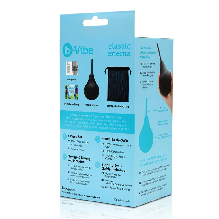 Vibrators BVibe BVibe Classic Enema Bulb