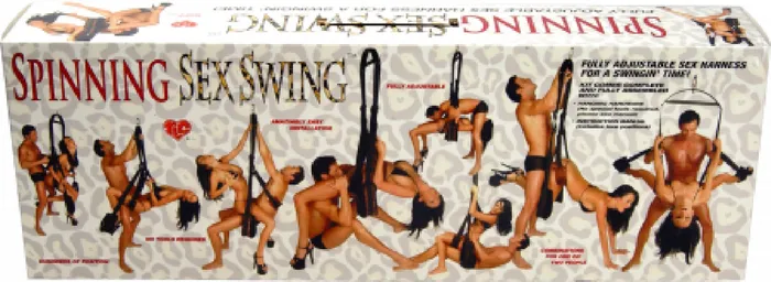 Wild Spinning Sex Swing Leopard Print Topco Sales Couples
