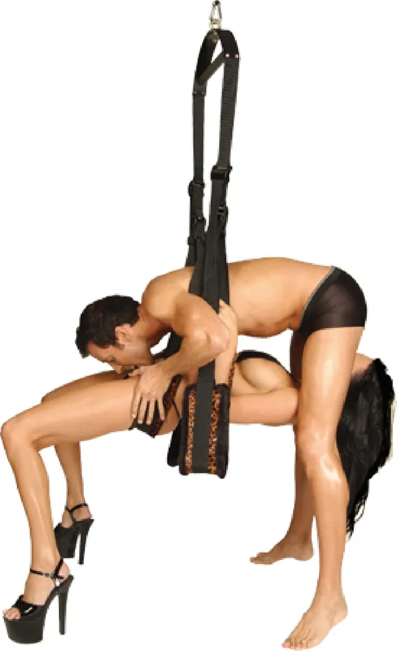 Wild Spinning Sex Swing Leopard Print Topco Sales Couples