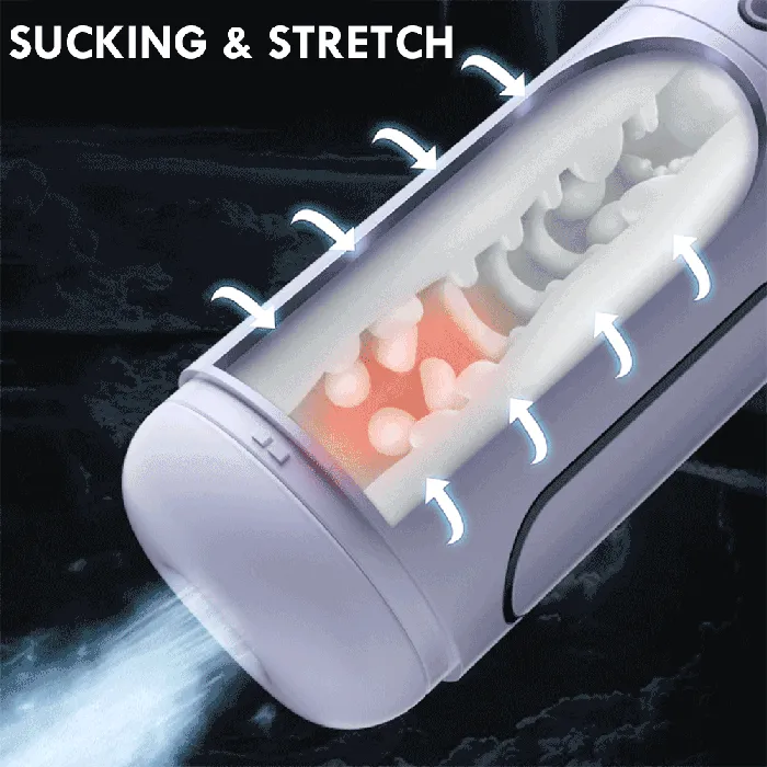 soniker Male Sex Toys Male Masturbators for Men Vagina Automatic Vacuum Blowjob Sucking Vaginator Endurance Exercise Masturbation Sex Toys Masturb Cup