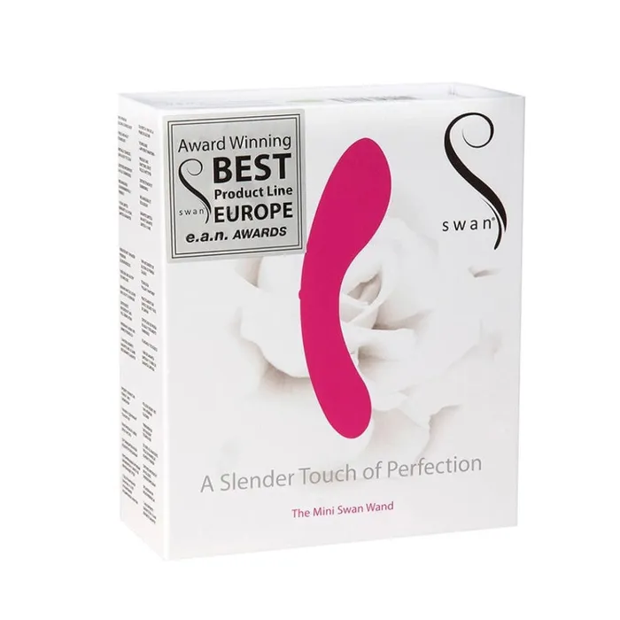 Swan Female Sex Toys Award Winning Mini Wand Vibrator Swan