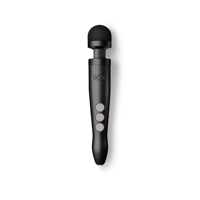 Vibrators Doxy Die Cast 3R Rechargeable Compact Wand Vibrator Matte Black Doxy Vibrators Doxy Die Cast 3R Rechargeable Compact Wand Vibrator Matte Black Doxy