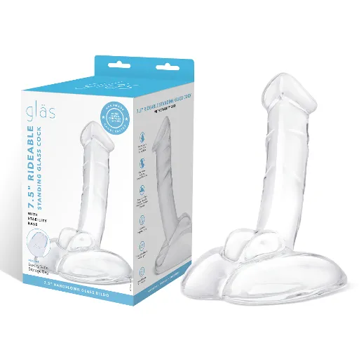 75 RIDEABLE STANDING GLASS COCK WITH STABILITY BASE Vibrant Vibes Australia Quality Sex Toys Great Prices Female Sex Toys 75 RIDEABLE STANDING GLASS COCK WITH STABILITY BASE Vibrant Vibes Australia Quality Sex Toys Great Prices Female Sex Toys