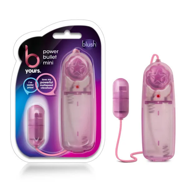 Blush Novelties Vibrators B Yours Silver Bullet Mini Pearl Pink