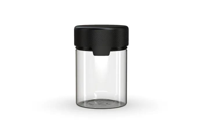 Chubby Gorilla 120CC4FLOZ120ML Aviator CR Container With Inner Seal Tamper Clear NaturalOpaque Black Lid Chubby Gorilla Anal
