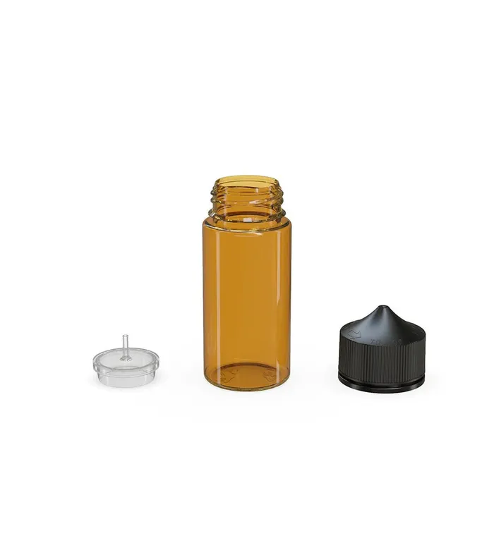 Chubby Gorilla Anal Chubby Gorilla 100ML V3 Unicorn Bottle Translucent Amber BottleBlack Cap