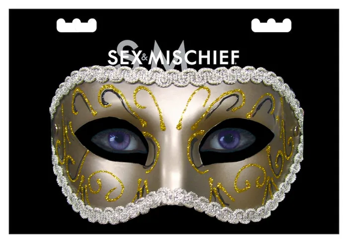Couples Sport Sheets Sex Mischief Masquerade Mask