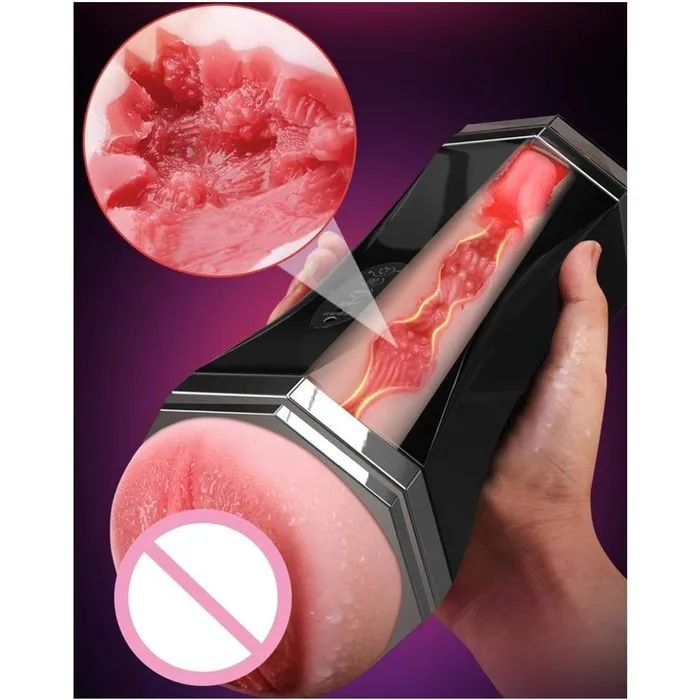 Electric Pocket 3D Realistic Virgin and Mouth Masturbator SxLife Official Male Sex Toys