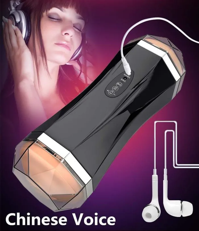 Electric Pocket 3D Realistic Virgin and Mouth Masturbator SxLife Official Male Sex Toys