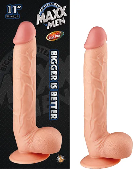 Female Sex Toys Maxx Men 11 Straight Dong Flesh Nasstoys