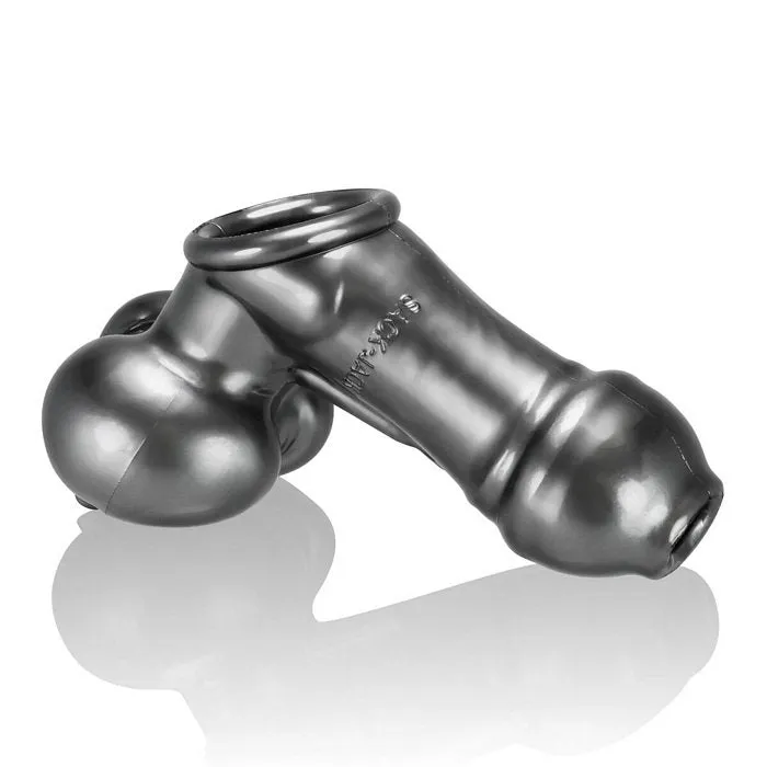OXBALLS Vibrators Sackjack Wearable Jackoff Sheath Steel