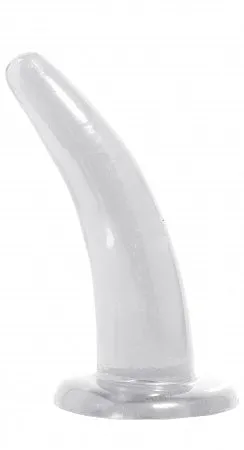 Pipedream Products Basix Rubber Works His Hers GSpot Clear Dildos