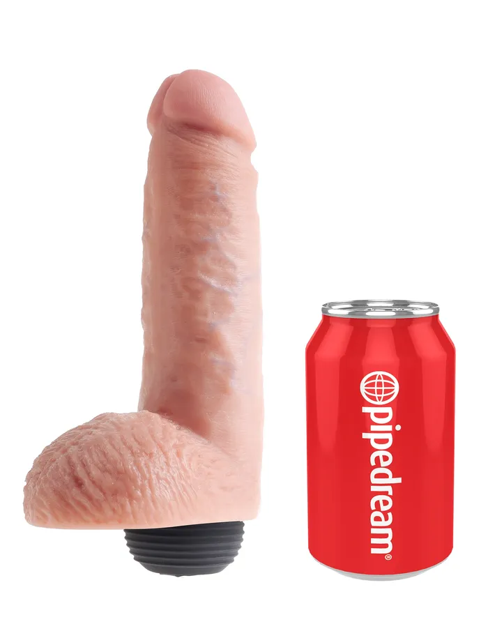 Pipedream Products Dildos King Cock 8 Squirting Flesh 