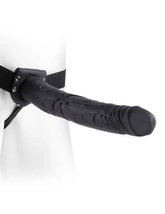 Pipedream Products Fetish Fantasy 11 Hollow Strap On Black Female Sex Toys