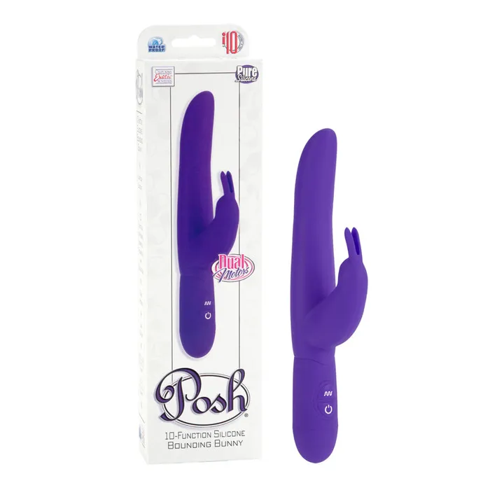 Posh 10 Function Bounding Bunny Purple California Exotic Novelties Vibrators