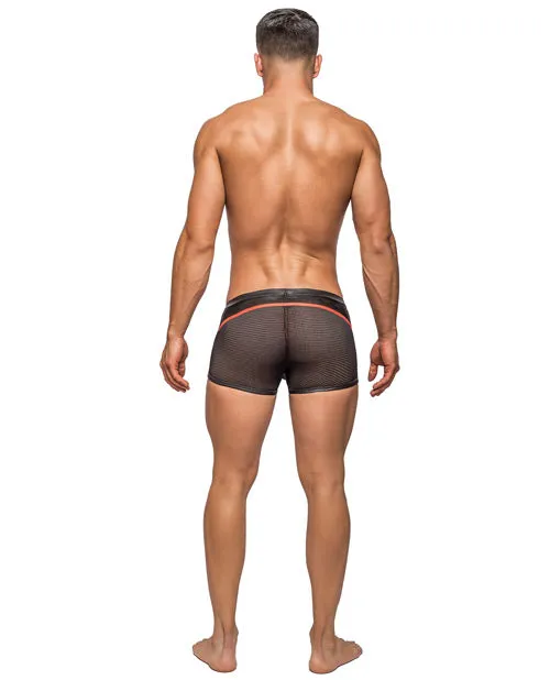 Sport Short Camo Net Black XL Male Power Lingerie Anal