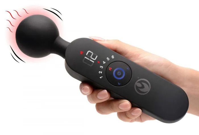 UnderKontrl Female Sex Toys Thunder Wand 72x Silicone Heating Wand Massager UnderKontrl Female Sex Toys Thunder Wand 72x Silicone Heating Wand Massager