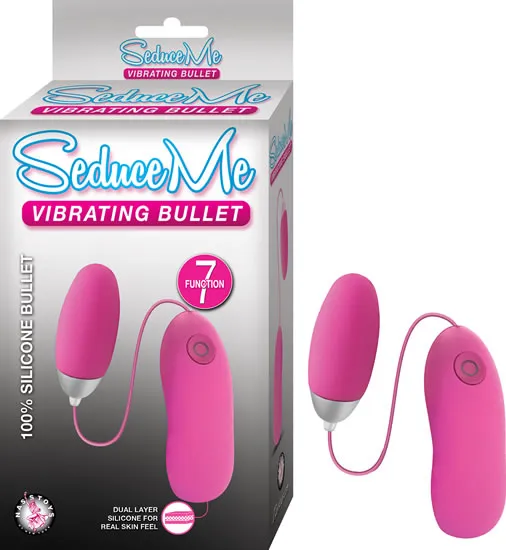 Vibrators Nasstoys Seduce Me Vibrating Bullet Pink
