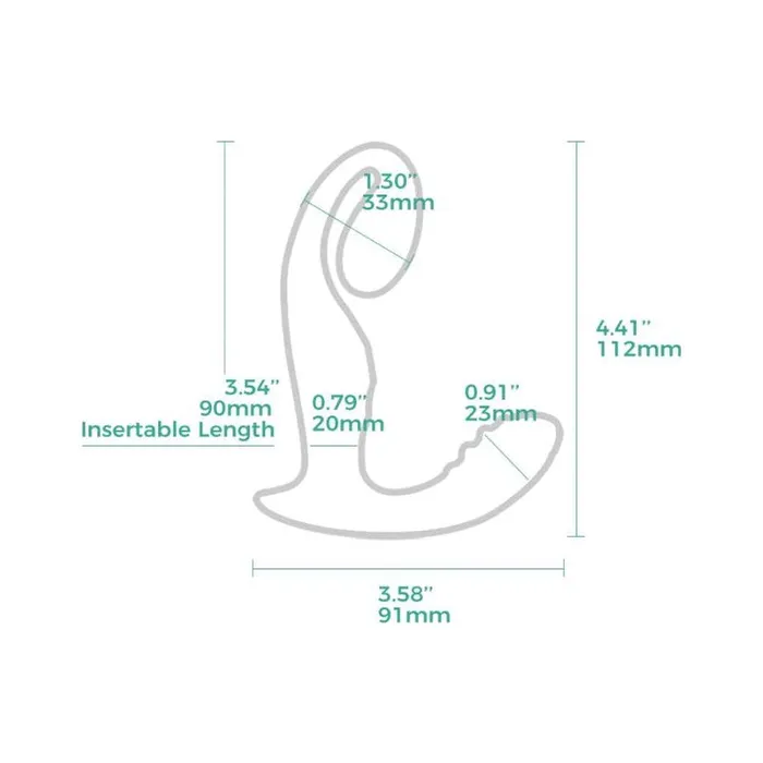 Vibrators Vibrant Vibes Australia Quality Sex Toys Great Prices LushVibe Wearable SproutShaped Unisex Vibrator