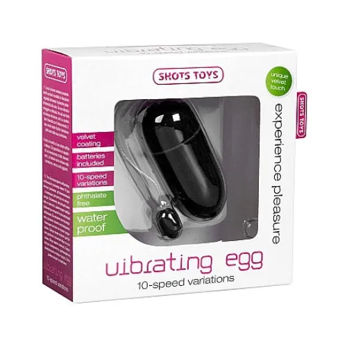 Anal Shots Toys Wonder EggBlack