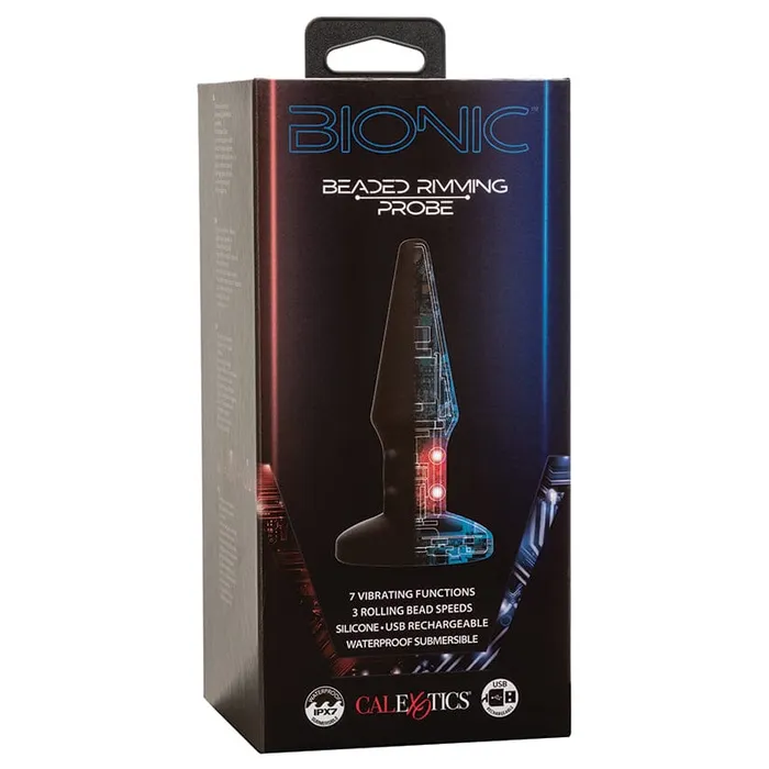 Cal Exotics Anal Bionic Beaded Rimming Probe