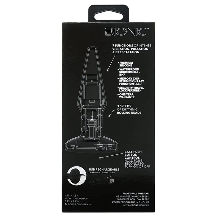 Cal Exotics Anal Bionic Beaded Rimming Probe