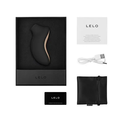 LELO Female Sex Toys LELO SONA Sonic Clitoral Massager Black