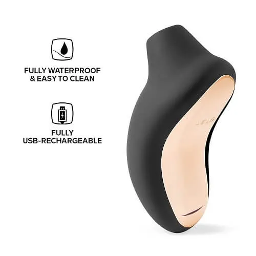 LELO Female Sex Toys LELO SONA Sonic Clitoral Massager Black