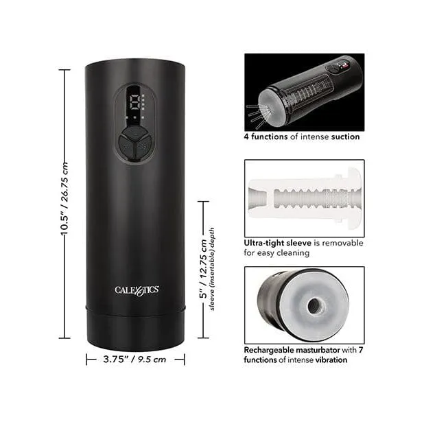 Male Sex Toys Cal Exotics Bionic Sucking Vibrating Masturbator