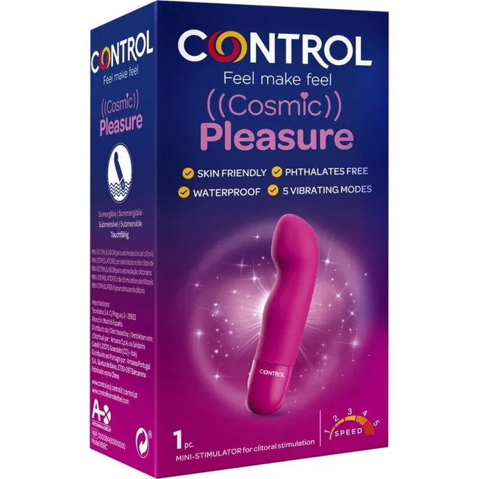 MINISTIMOLATORE DI CONTROLLO DEL PIACERE COSMICO CONTROL CONDOMS Vibrators MINISTIMOLATORE DI CONTROLLO DEL PIACERE COSMICO CONTROL CONDOMS Vibrators