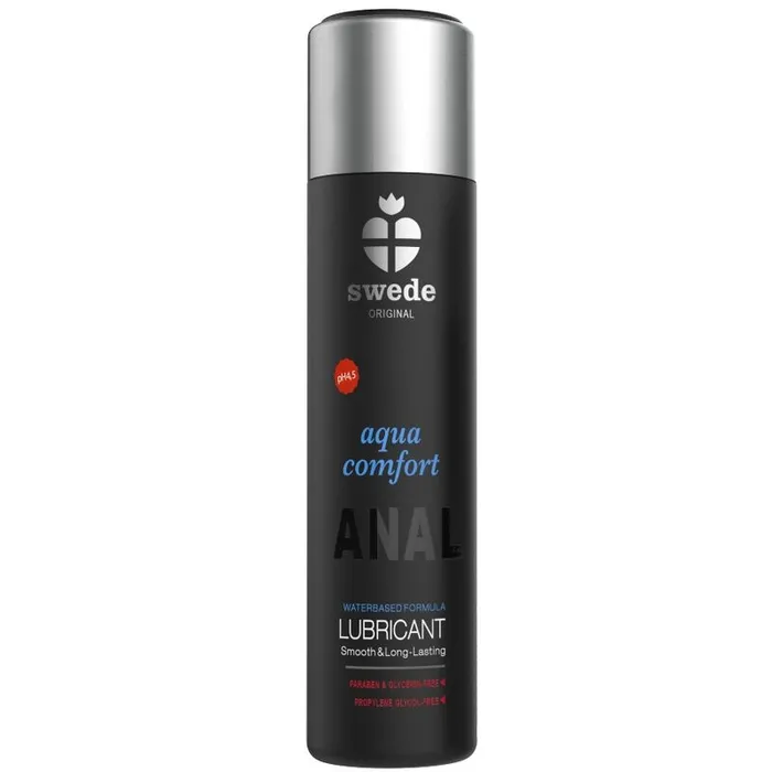 SWEDE Lubricants SWEDE AQUA COMFORT ANAL WATERBASED LUBRICANT 120 ML